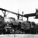 Alexandria, Virginia Yard, Ash Pit Track; 1923; Operated Main Line Alexandria, VA - Atlanta, GA;  Alco - Richmond 1923 C/N 64802; with Worthington Feed Water Heater.